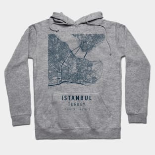 istanbul simple map Hoodie